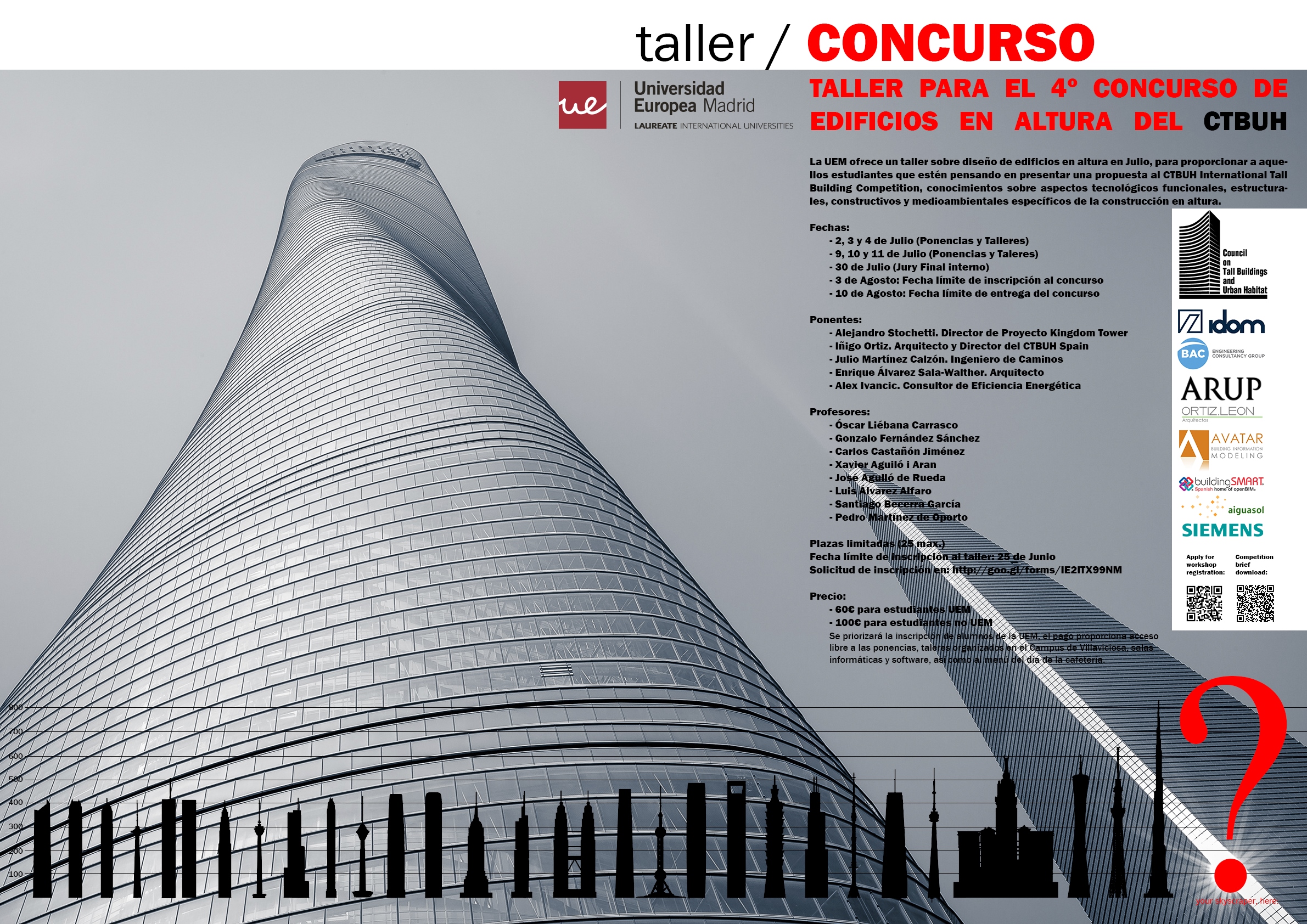 Summer Workshop for 4th CTBUH Tall Building design competition+BIM